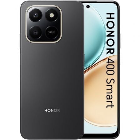 Smartphone Honor 400 Smart 8GB/ 256GB/ 6.7'/ 4G/ Negro
